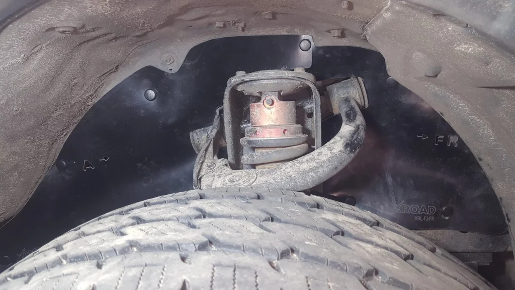 Комплект офроудних пильників моторного відсіку з набором кліпс для Toyota 4Runner G4 210 (2002-2009)