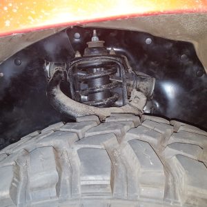 Комплект посиленого брудозахисту моторного відсіку з набором кліпс для Toyota Hilux G8 (2015-т.ч.)