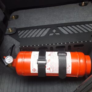 Молле панель для вогнегасника на Mitsubishi Pajero Sport 1