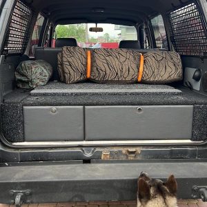 Модульна система зберігання Molle (Молле) для вікон багажника Toyota Land Cruiser 80