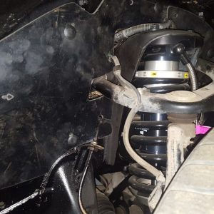 Комплект посиленого брудозахисту моторного відсіку з набором кліпс для Toyota Land Cruiser Prado 120