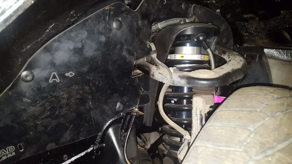 Комплект офроудних пильників моторного відсіку з набором кліпс для Toyota 4Runner G5 280 (2009-т.ч.)