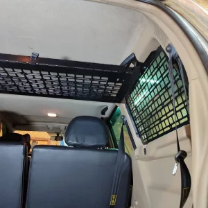 Модульна система зберігання Molle (Молле) для вікон багажника Nissan Terrano 2 R20 / Pathfinder (1985-1995)