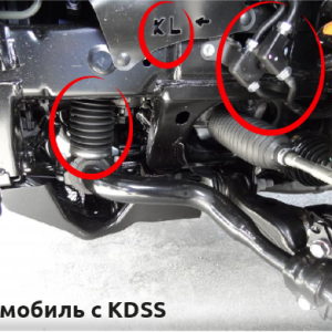 Пильник моторного відсіку передня частина лівий на Toyota Land Cruiser Prado 150 / Lexus GX 460 з KDSS