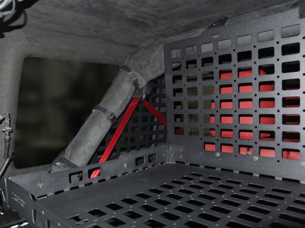 Модульна система зберігання Molle (Молле) для вікон багажника Jeep Wrangler JK/JL/TJ