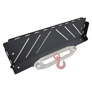 Відкидна рамка номерного знака для встановлення на клюз лебідки