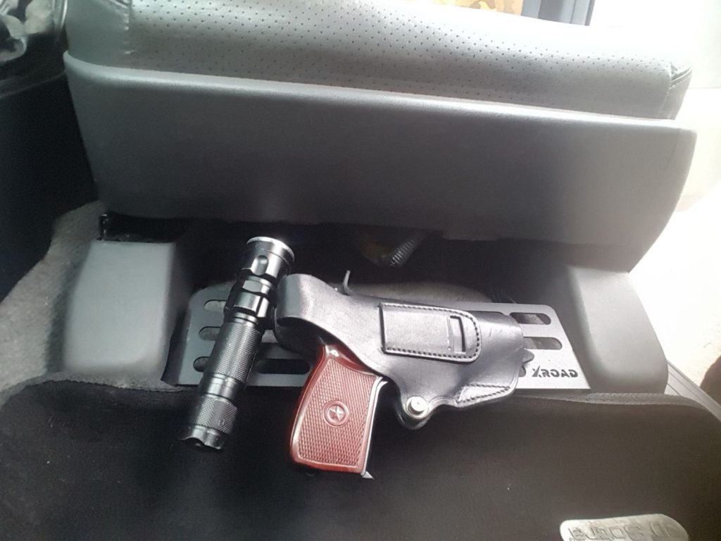 Молле панель під переднє сидіння Toyota Land Cruiser 200