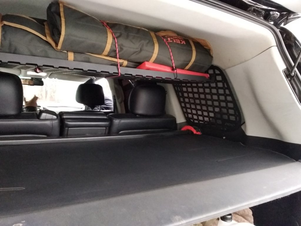 Модульна система зберігання Molle (Молле) для вікон багажника Toyota Land Cruiser 200