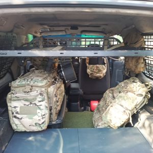 Модульна система зберігання Molle (Молле) для вікон багажника Suzuki Jimny JB23/JB33/JB43/JB53 (1998-2018)