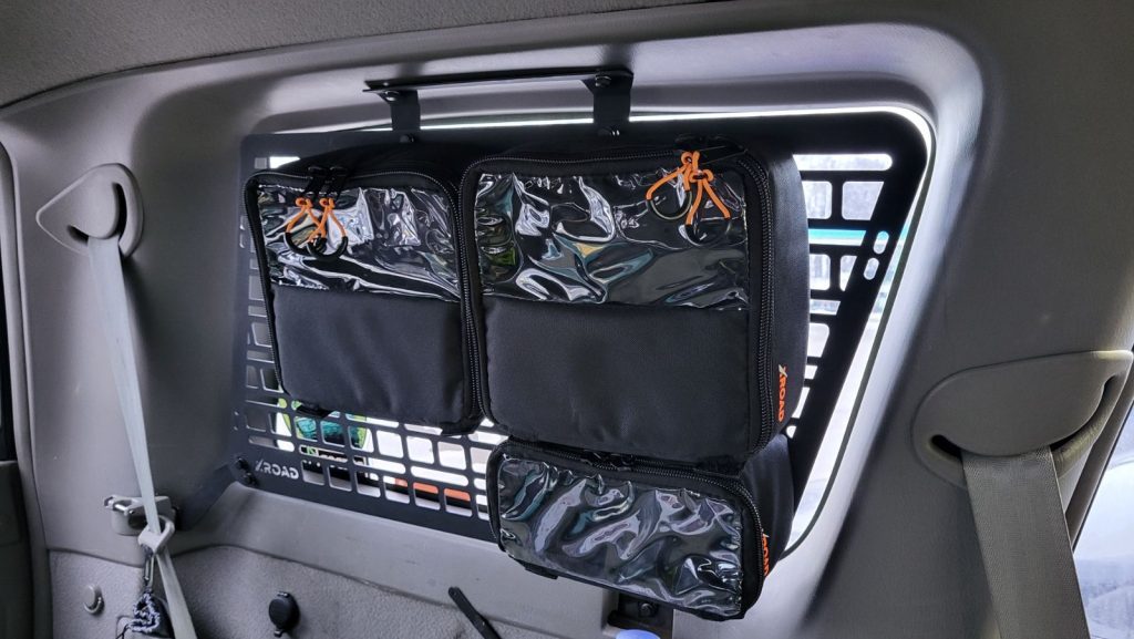 Модульна система зберігання Molle (Молле) на вікно багажника Nissan Patrol Y61