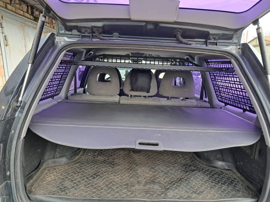 Модульна система зберігання Molle (Молле) для вікон багажника Mitsubishi Pajero Sport 1