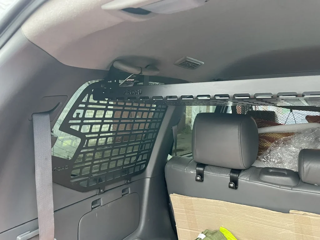 Модульна система зберігання Molle (Молле) для вікон багажника Toyota Land Cruiser Prado 120 / Lexus GX470