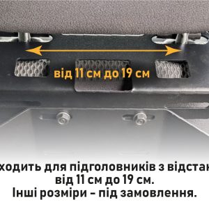 Тактична молле панель на спинку сидіння універсальна