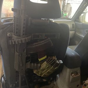 Тактична молле панель на спинку сидіння універсальна