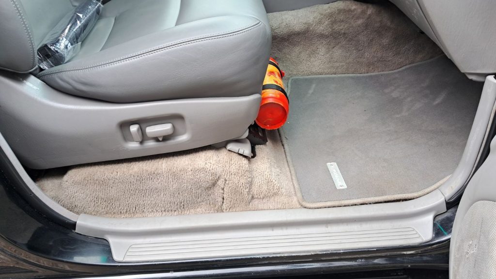 Молле панель під переднє сидіння Toyota Land Cruiser 100