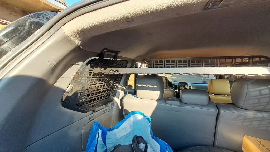 Модульна система зберігання Molle (Молле) для вікон багажника Toyota Land Cruiser Prado 120 / Lexus GX470