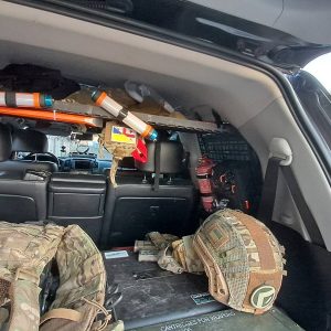 Модульна система зберігання Molle (Молле) для вікон багажника Toyota Land Cruiser 200