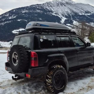 Експедиційний багажник на дах із водостоком для Nissan Patrol Y61