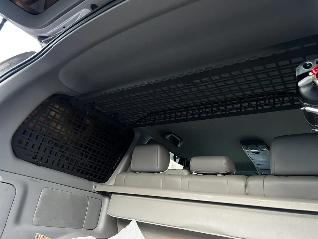 Модульна система зберігання Molle (Молле) для вікон багажника Toyota Land Cruiser 100