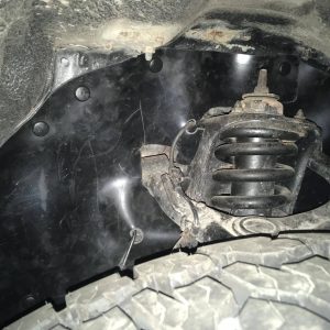 Комплект посиленого брудозахисту моторного відсіку з набором кліпс для Toyota Hilux G7 (2004-2014)