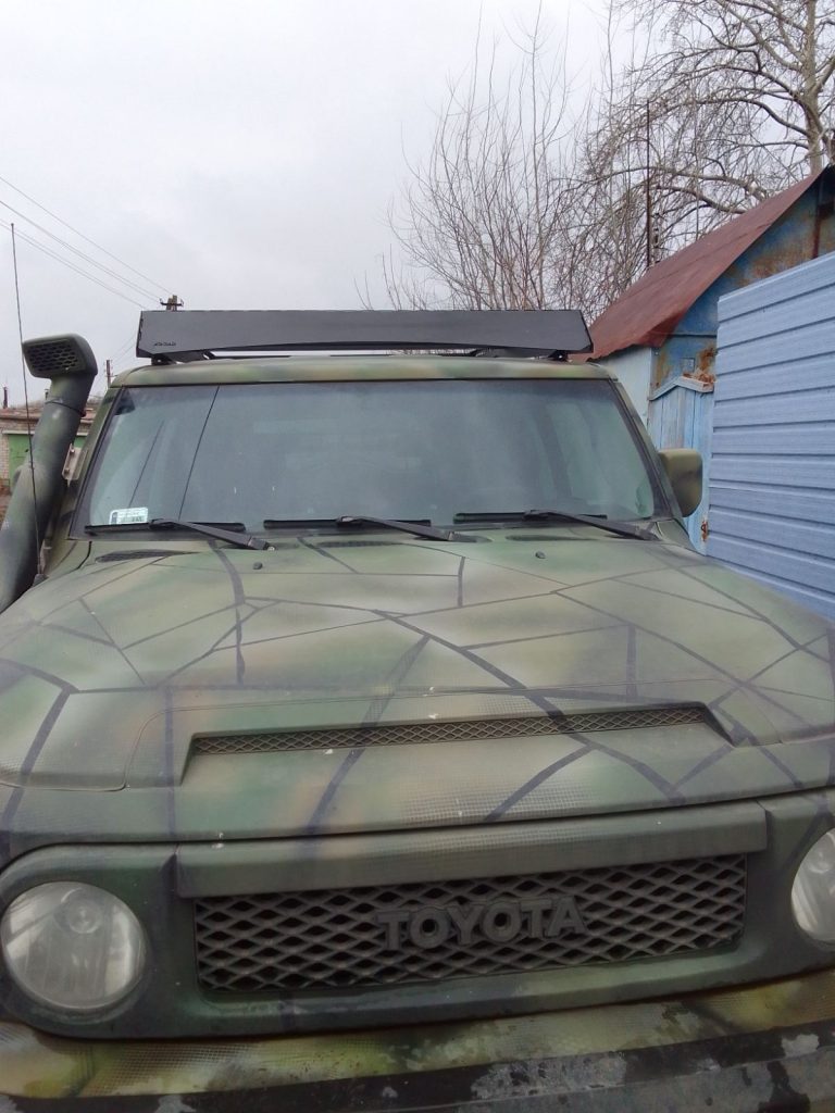 Експедиційний багажник на Toyota FJ Cruiser