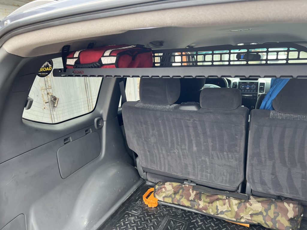 Полиця під стелю в багажник для Toyota Land Cruiser Prado 120