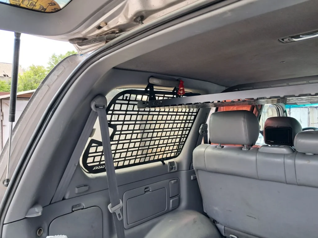 Модульна система зберігання Molle (Молле) для вікон багажника Toyota Land Cruiser 100