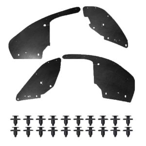 Комплект посиленого брудозахисту моторного відсіку з набором кліпс для Mitsubishi Pajero Sport G2 (2008-2014)