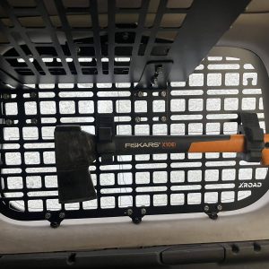 Модульна система зберігання Molle (Молле) для вікон багажника Nissan Pathfinder (2007-2012)