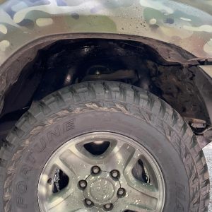 Комплект посиленого брудозахисту моторного відсіку з набором кліпс для Toyota Land Cruiser Prado 90 (1996-2002)