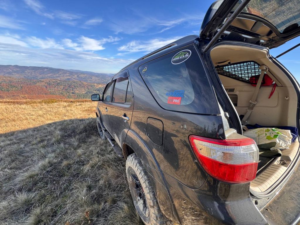 Модульна система зберігання Molle (Молле) для вікон багажника Toyota Fortuner G1 (2005-2015)