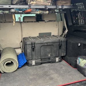 Модульна система зберігання Molle (Молле) для вікон багажника Mitsubishi Pajero 4