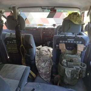 Вішалка для бронежилета в автомобіль (кріплення до молле-панелі)