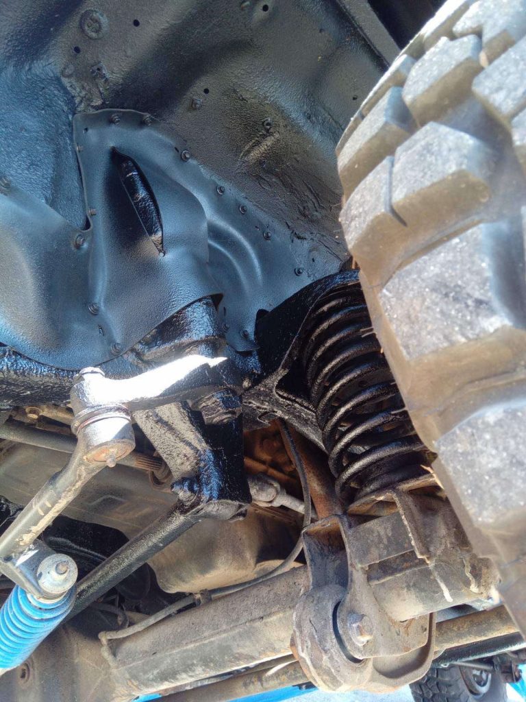 Комплект посиленого брудозахисту моторного відсіку з набором кліпс для  Nissan Patrol Y60 (1987-1997)