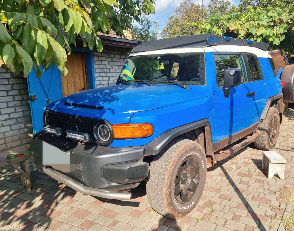 Експедиційний багажник на Toyota FJ Cruiser