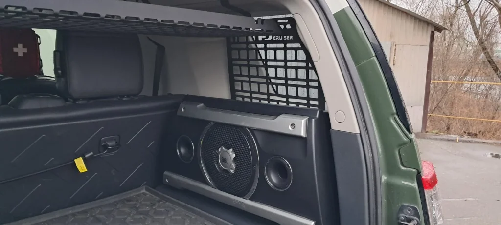 Молле-панель для вікон багажника Toyota FJ Cruiser
