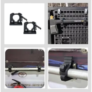 Кріплення Super Fix 31-40 мм для сокири, лопати, ліхтаря, інструменту, зброї, балонного ключа