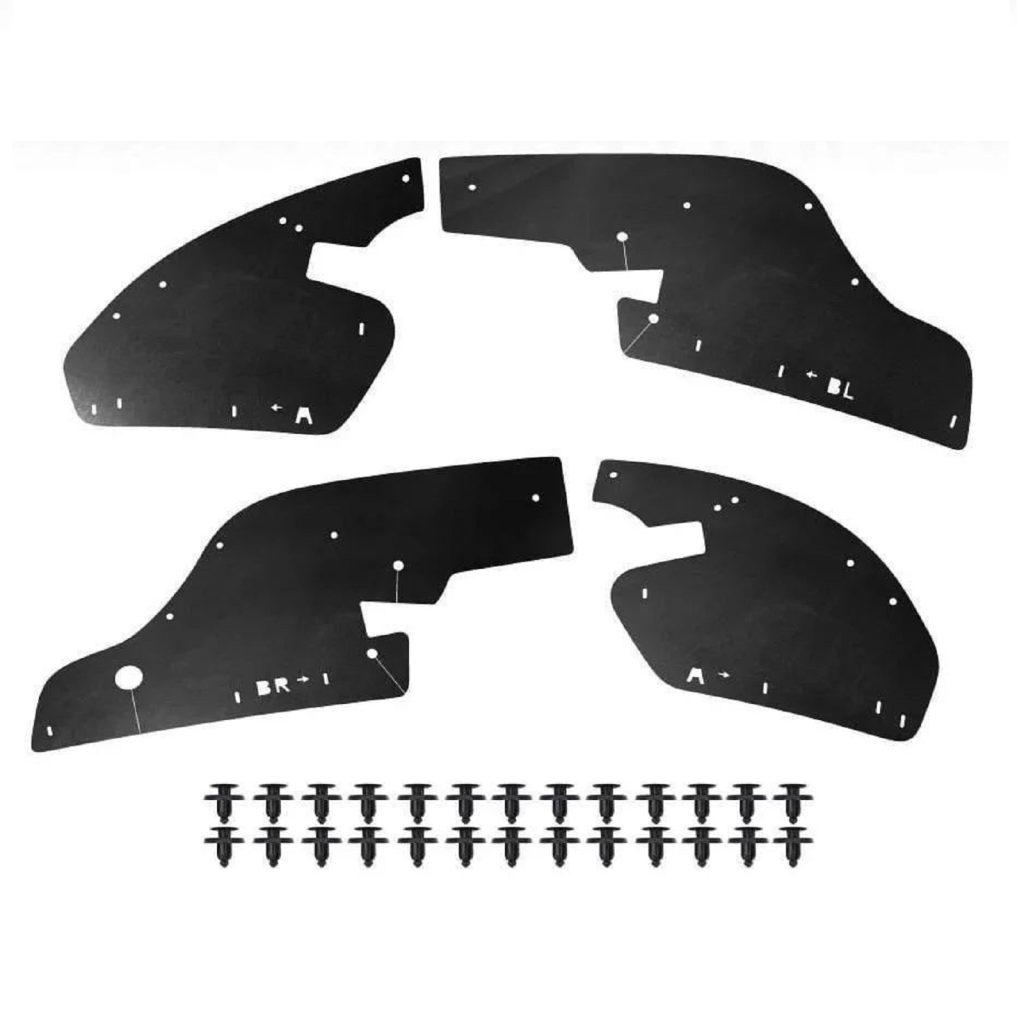 Комплект посиленого брудозахисту моторного відсіку з набором кліпс для Toyota Tundra Sequoia G2 (2006-2017)