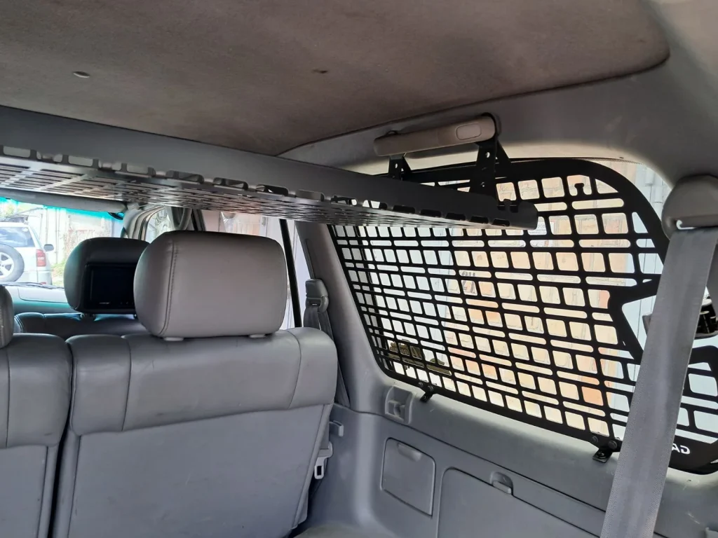 Модульна система зберігання Molle (Молле) для вікон багажника Toyota Land Cruiser 100