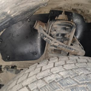 Комплект посиленого брудозахисту моторного відсіку з набором кліпс для Toyota Land Cruiser Prado 120