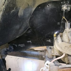 Комплект посиленого брудозахисту моторного відсіку з набором кліпс для Mitsubishi Pajero Sport G1 (1998-2008)