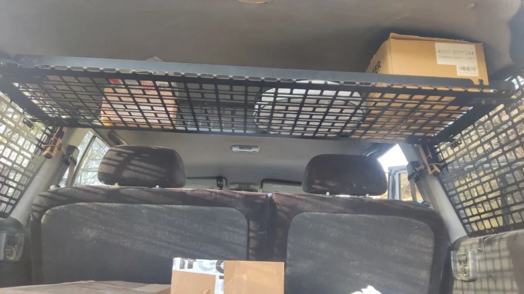 Модульна система зберігання Molle (Молле) для вікон багажника Hyundai Terracan