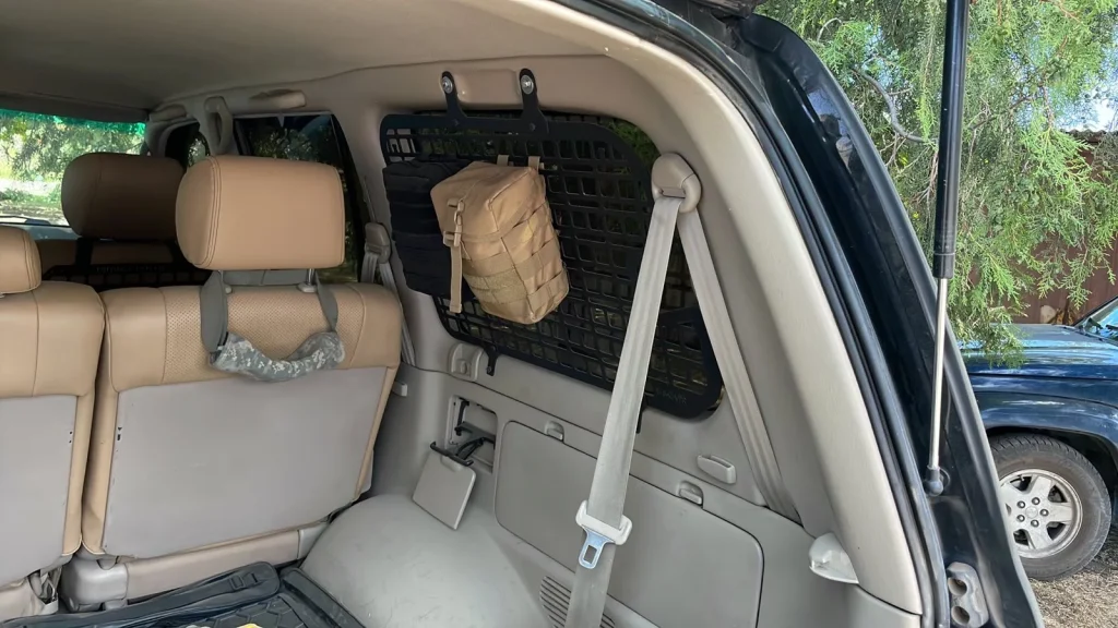 Модульна система зберігання Molle (Молле) для вікон багажника Lexus LX470 (TLC100)