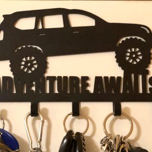 Ключниця настінна / Гачки для одягу – Toyota Land Cruiser Prado 120 / Lexus GX470 – Adventure Awaits