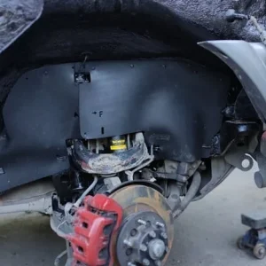 Комплект посиленого брудозахисту моторного відсіку з набором кліпс для Mitsubishi L200 G3 (1996-2004)