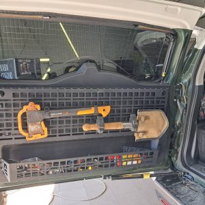 Відкидний експедиційний стіл на двері багажника Toyota FJ Cruiser — складний стіл MOLLE для кемпінгу та off-road