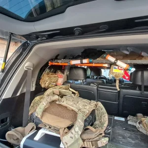 Модульна система зберігання Molle (Молле) для вікон багажника Toyota Sequoia G1