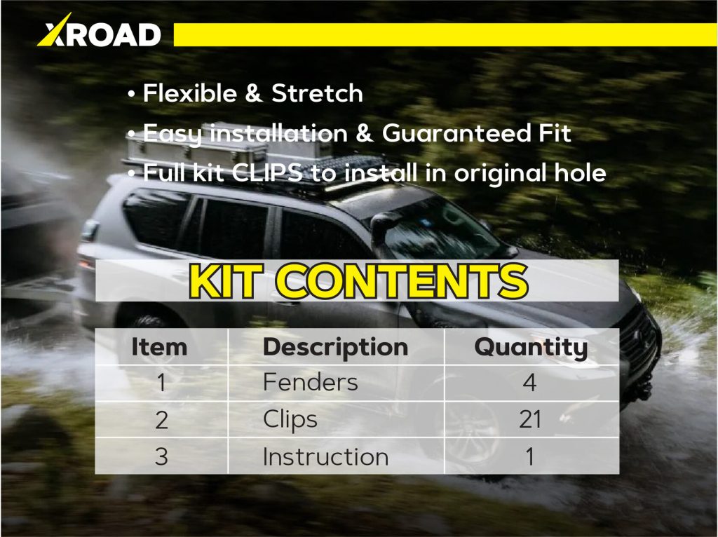 Комплект посиленого брудозахисту моторного відсіку з набором кліпс для Lexus GX 470 (2002-2009)