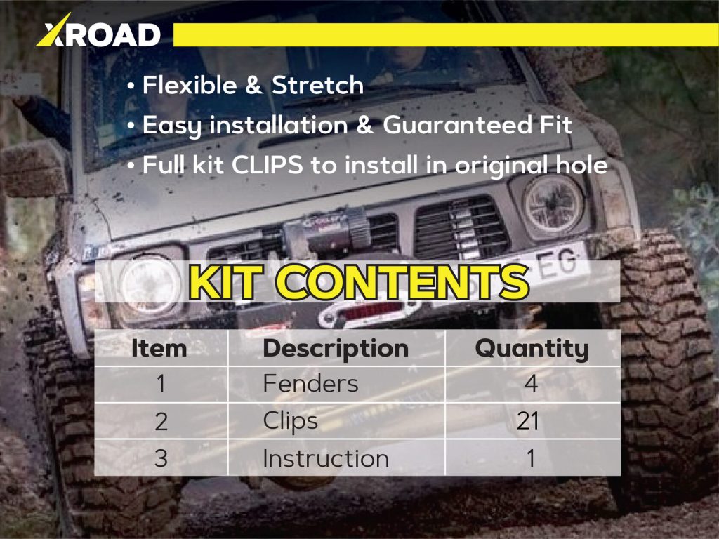 Комплект посиленого брудозахисту моторного відсіку з набором кліпс для  Nissan Patrol Y60 (1987-1997)