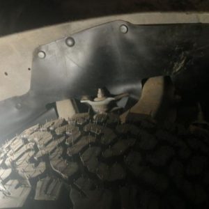 Комплект офроудних пильників моторного відсіку з набором кліпс для Toyota 4Runner 130 (1989-1995)